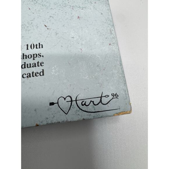 1995 Beaver Falls High School PA Wood Shelf Sitter Hometowne Collectible READ - Picture 7 of 9